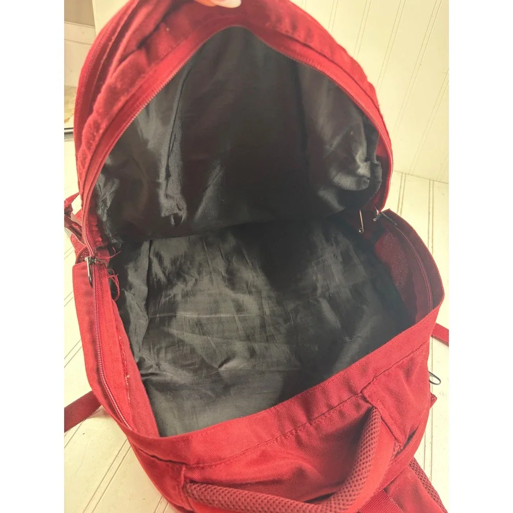 Victoria Secret PINK Collegiate Burgundy Maroon School Large Backpack Bag